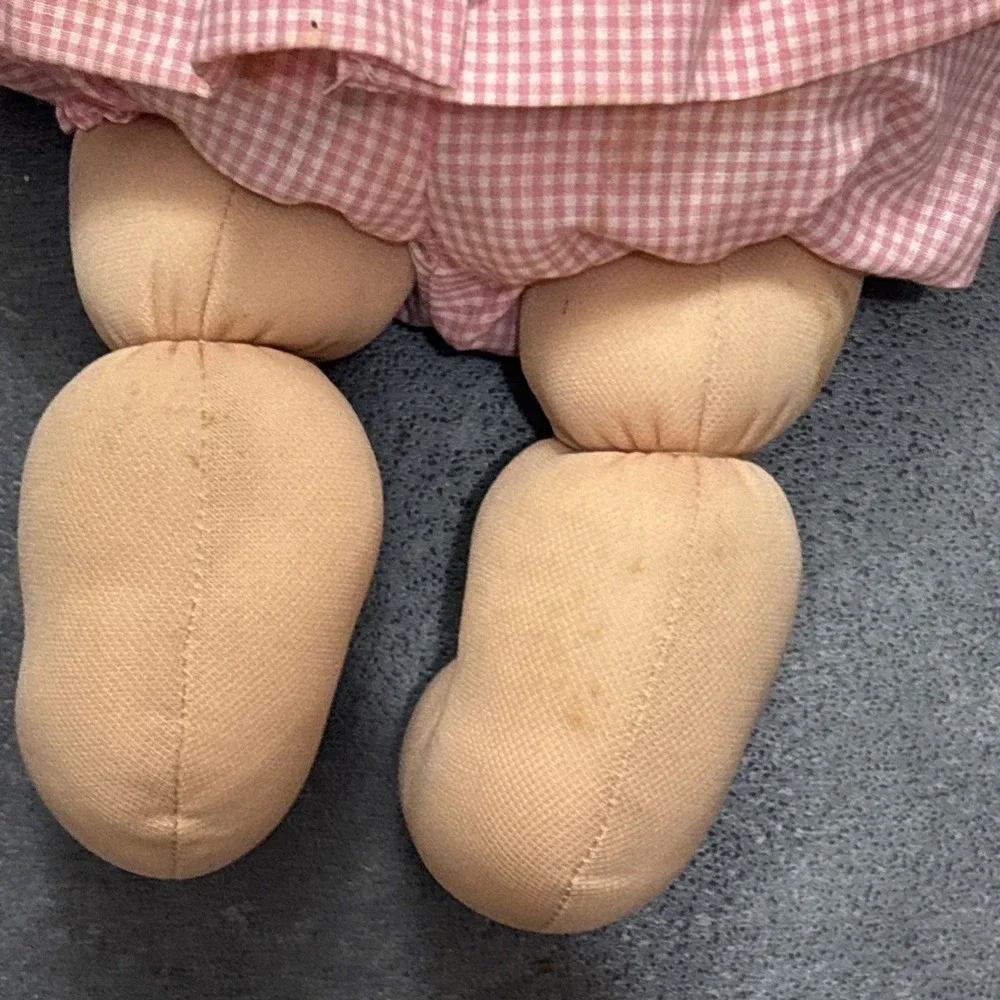 Cabbage Patch Kids dress leg